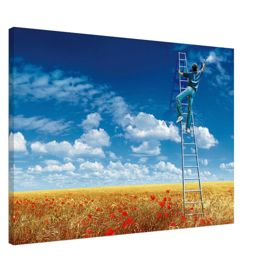 Feld Leinwandbild