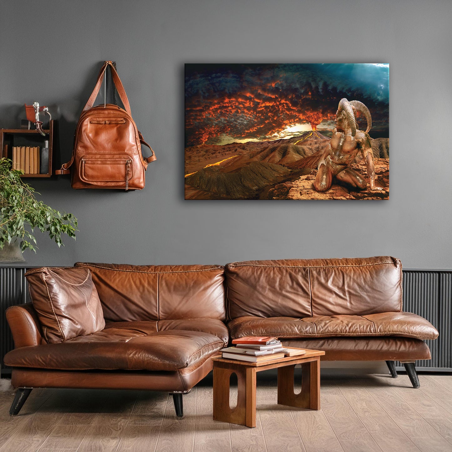 WIDDER / ARIES - Leinwand Stz