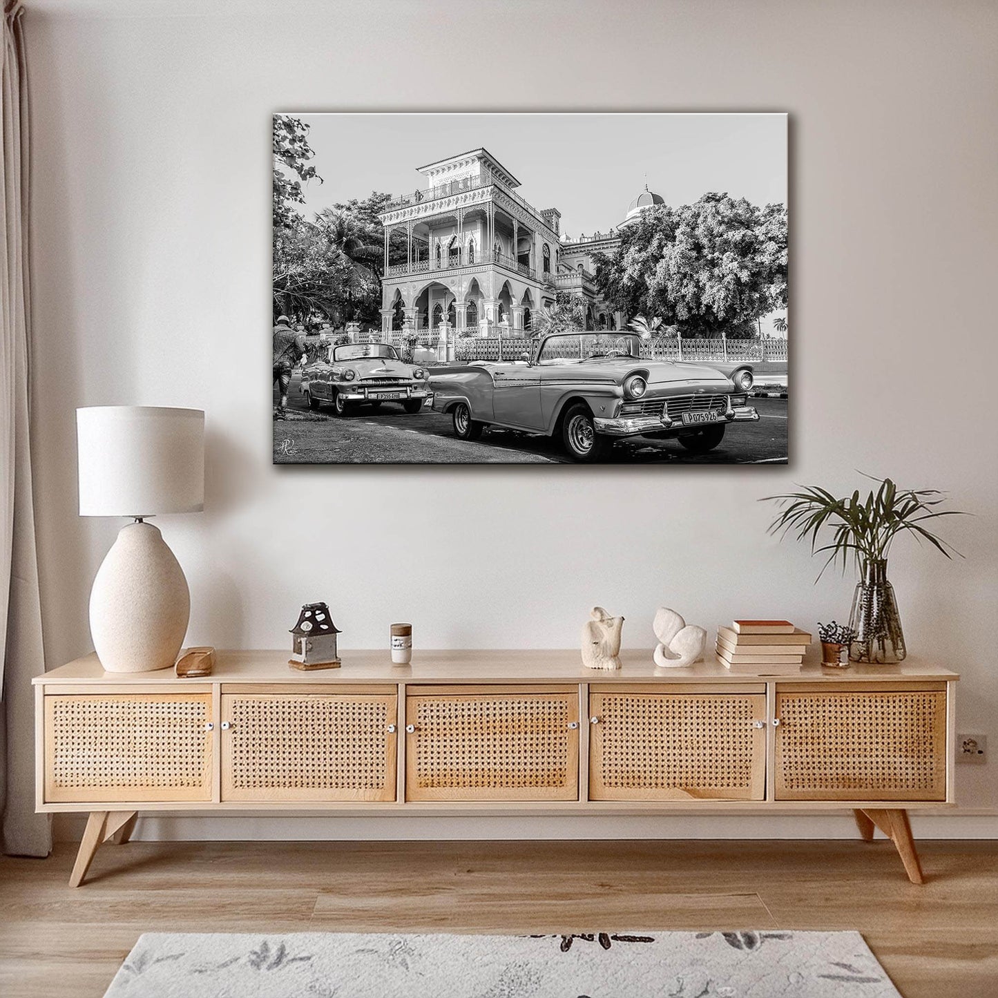 LW-Cuba-Palacio de Valle s/w Leinwand dick
