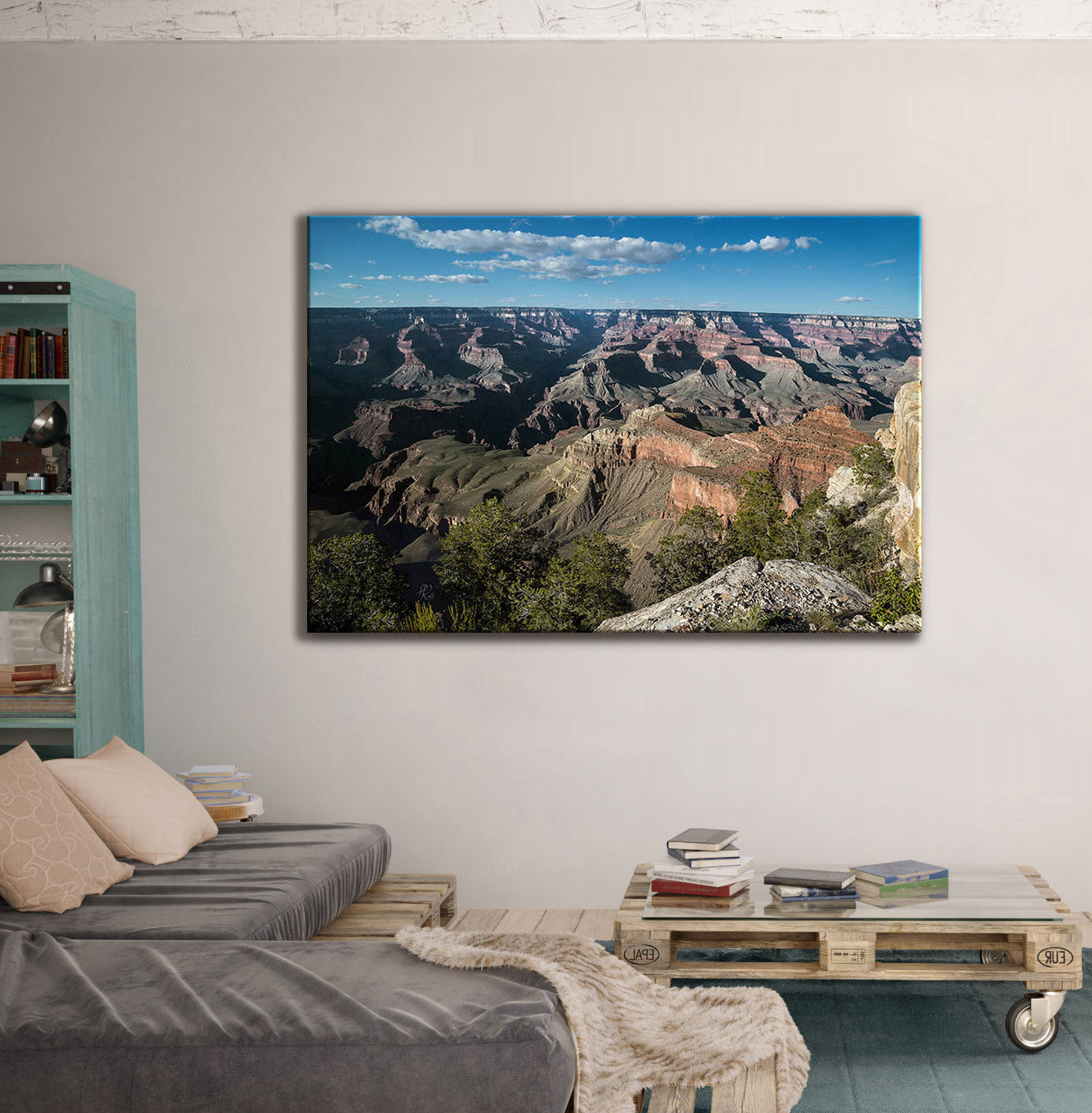 Grand Canyon 03-Leinwandbild