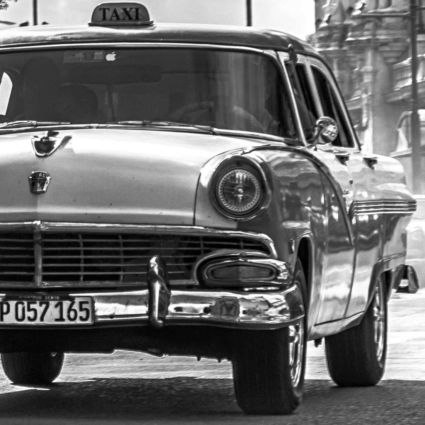 Havanna Centro 02 - Gerahmte Leinwand