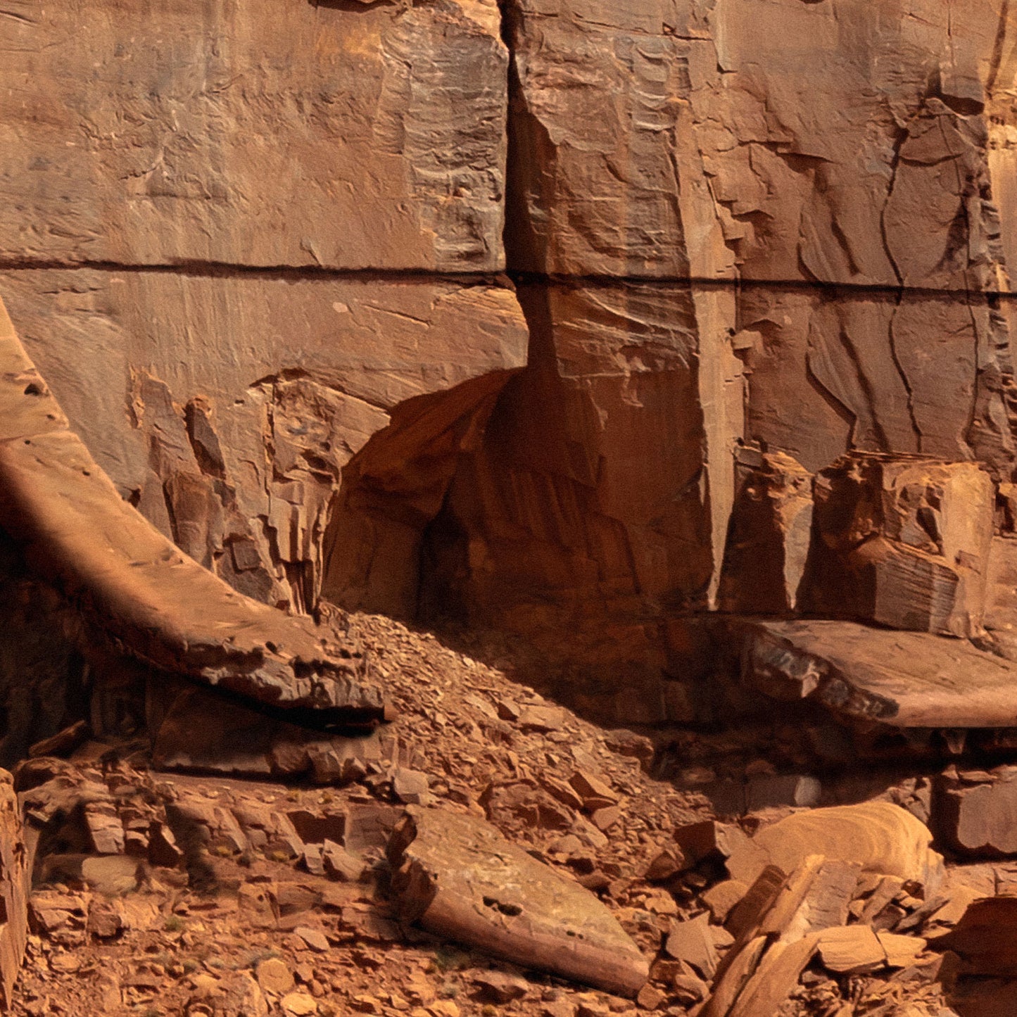 Monument Valley - Kunstdruck+ weißer Rand