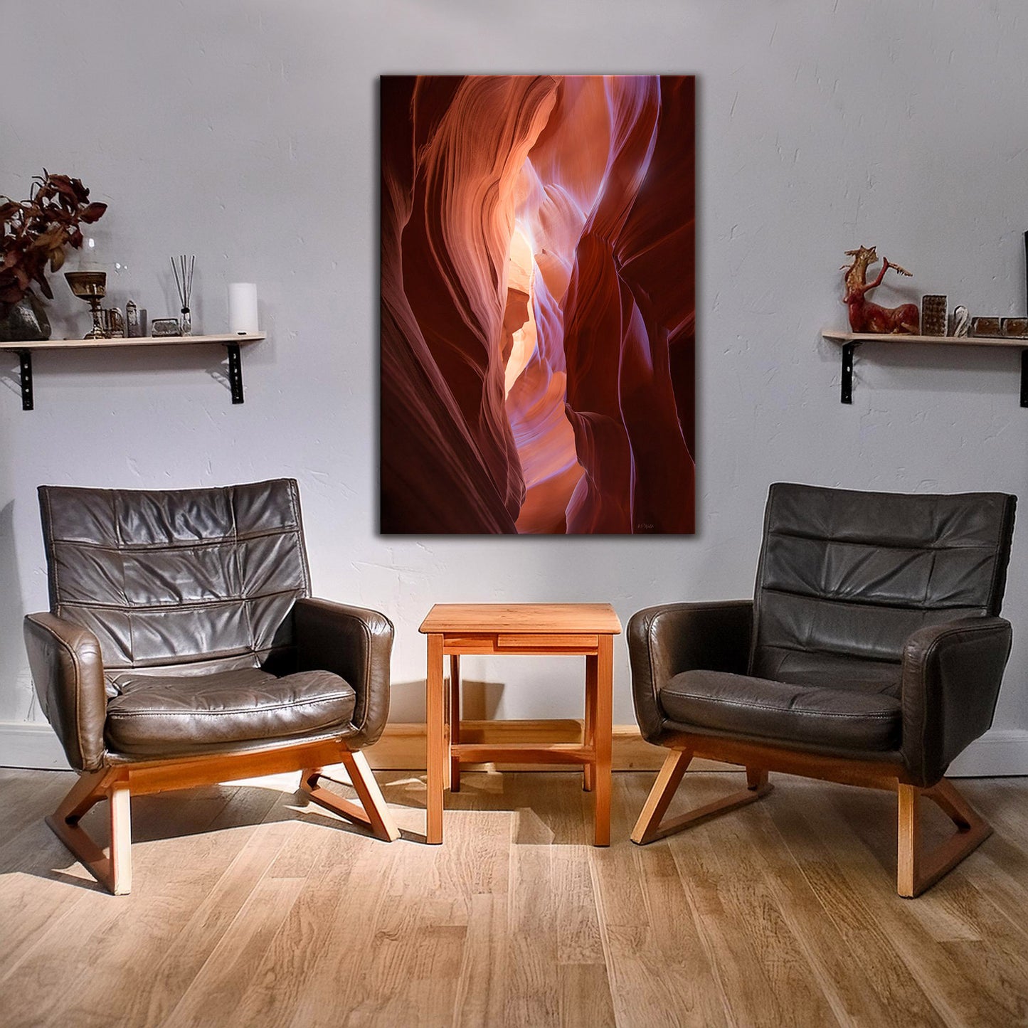 MYSTERY WAVES 01-Antelope Canyon - Leinwandbild