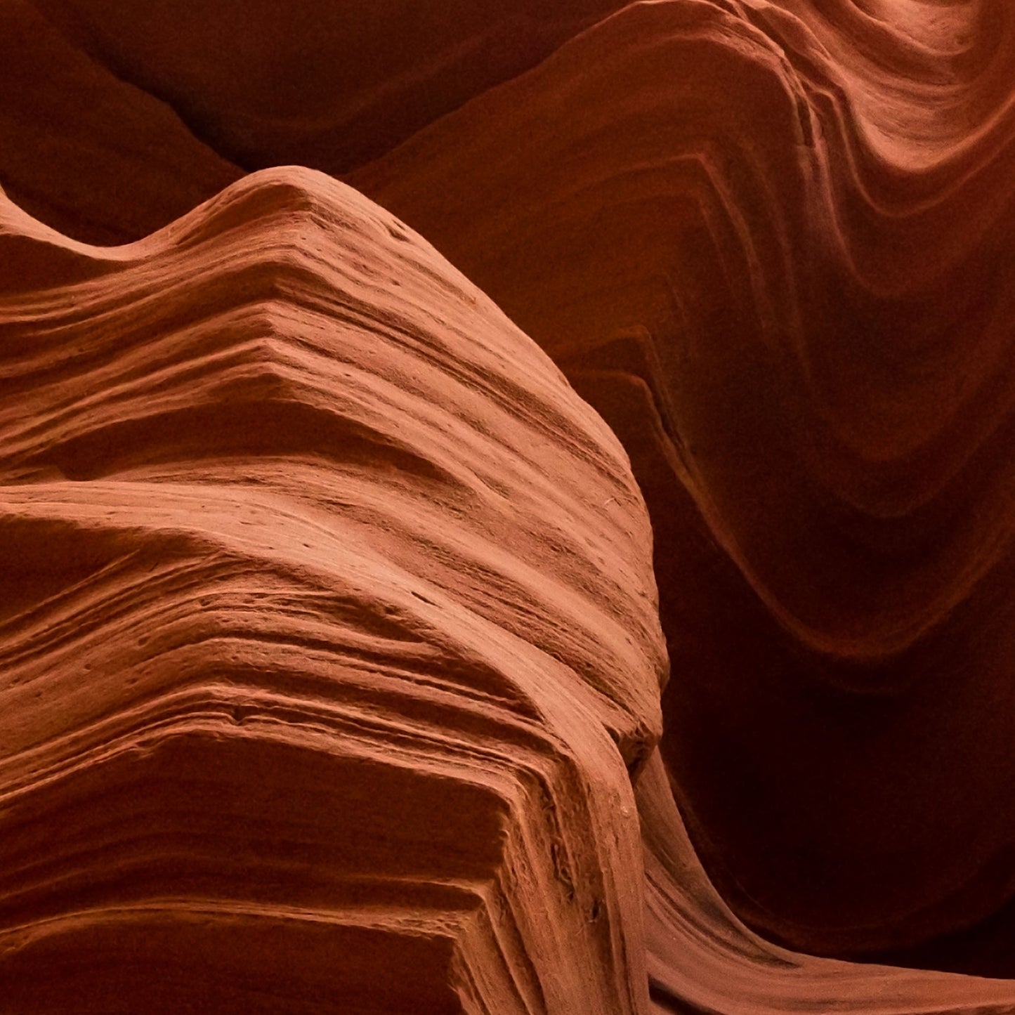 MYSTERY WAVES 06- Antelope Canyon - Leinwandbild