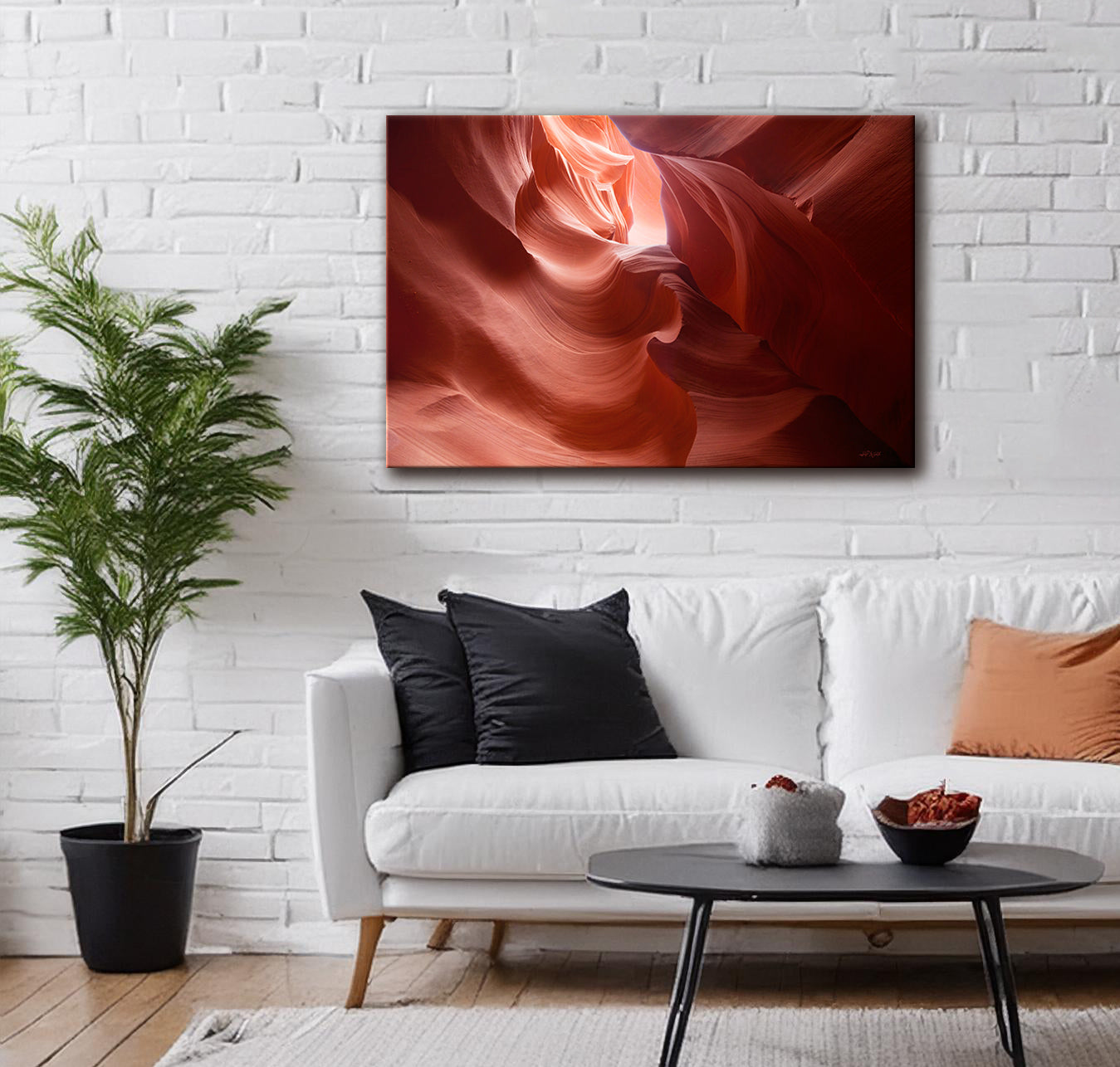 MYSTERY WAVES 07-Antelope Canyon - Leinwandbild