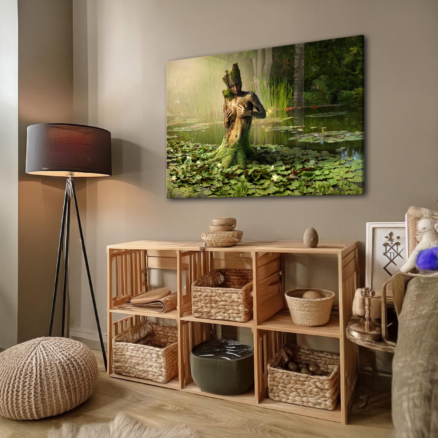 WOOD LIVES Leinwandbild
