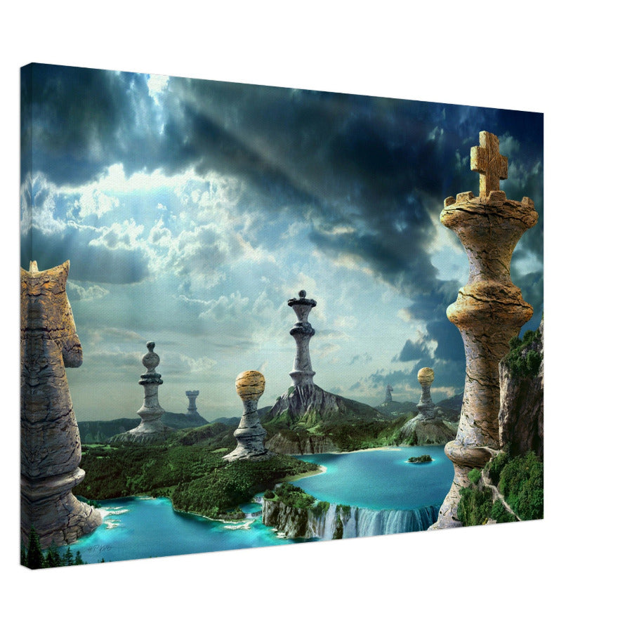 Game Schach Leinwandbilder