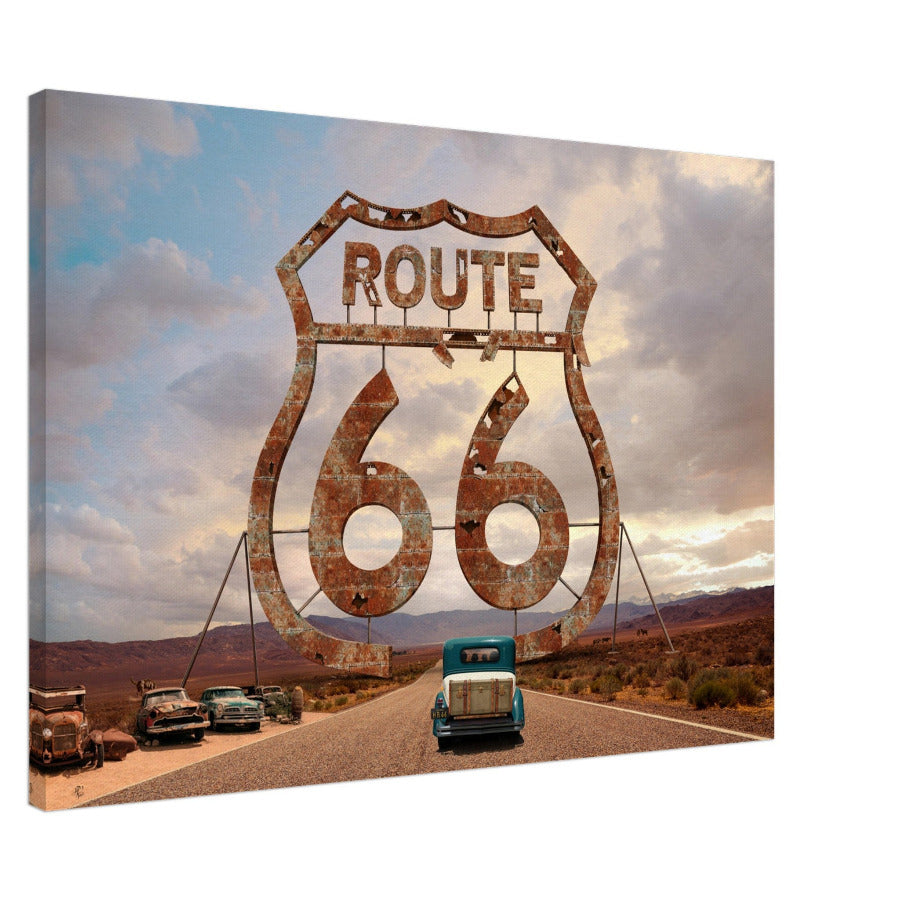 ROUTE 66 Leinwandbilder 