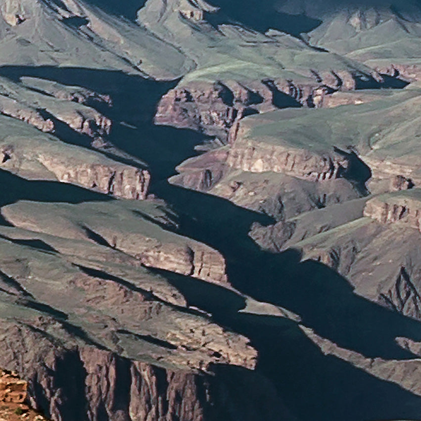 Grand Canyon - Gerahmte Leinwand