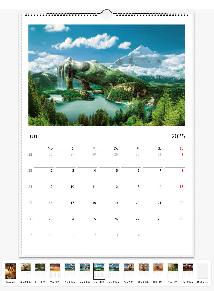 Frau Natur Wandkalender