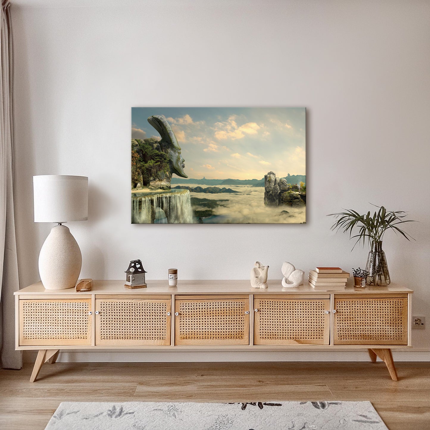 Quadro su tela IL MONACO