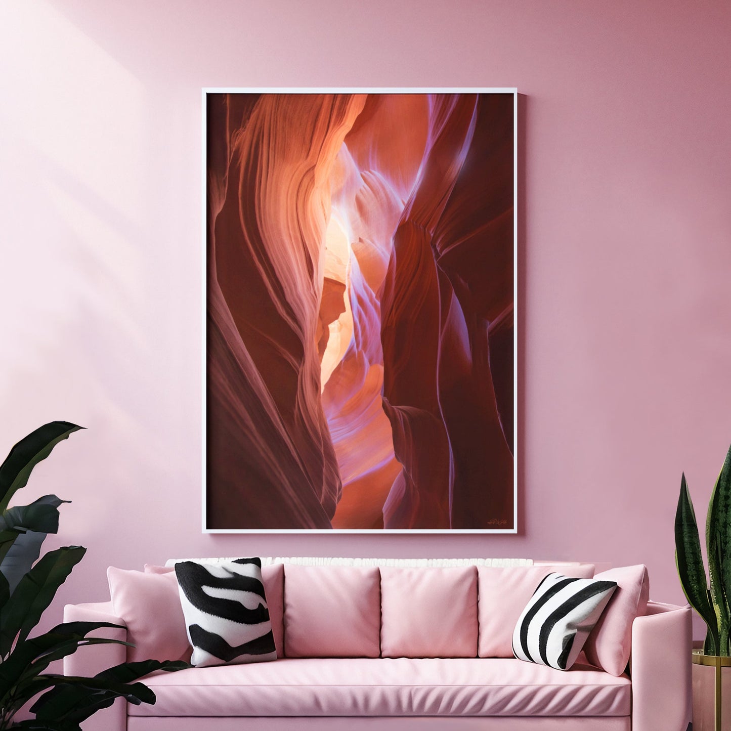 MYSTERY WAVES - canvas picture